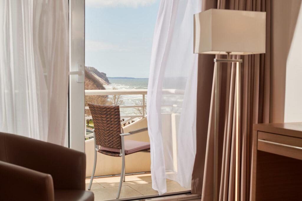 Hotel Bernstein Sellin - Suite mit Blick auf Ostsee und Steilküste